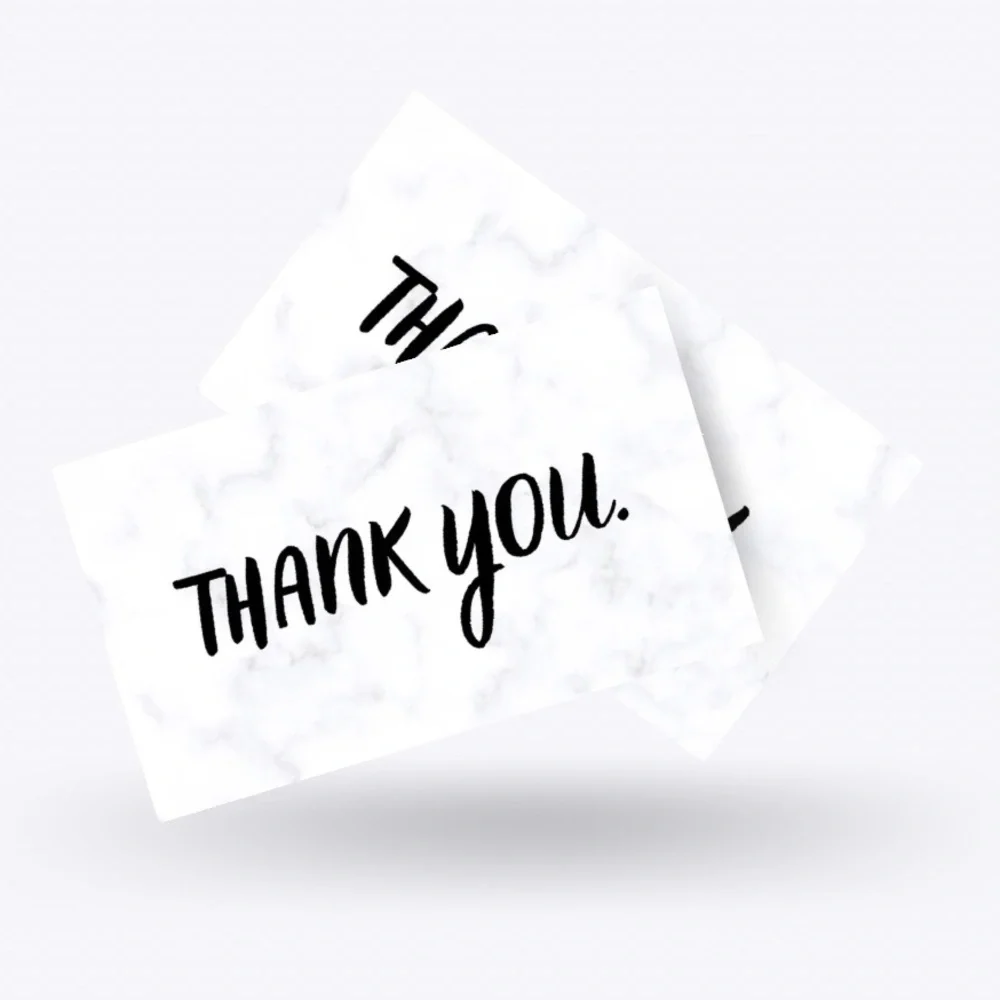 50 Thank you cards‎ 🩶